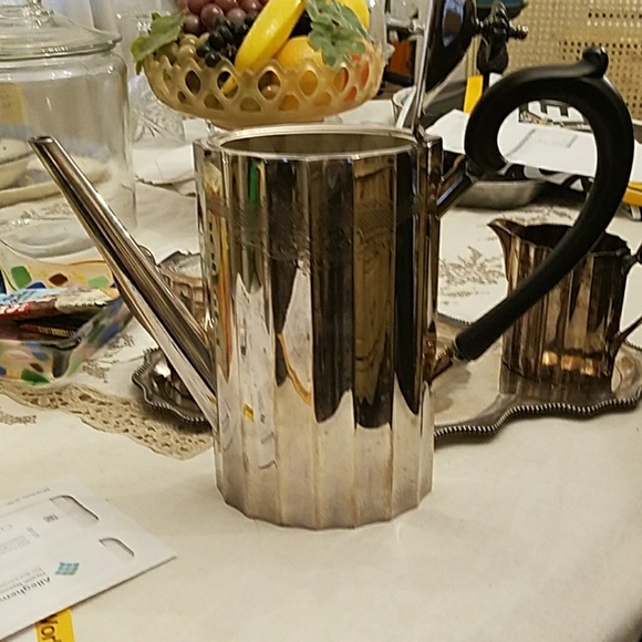 Lunt 100 plated Tea Set - Picture 3 of 6